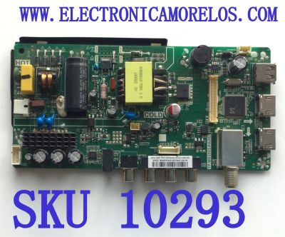 MAIN FUENTE PARA TV INSIGNIA / NUMERO DE PARTE 60101-03137 / TP.MS3553.PA592 / 4300011493 / 20181123_172220 / N18124028-0A02866 / MODELO NS-19D310NA19	